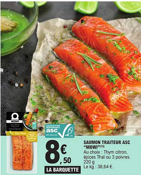 Saumon Traiteur ASC Mowi