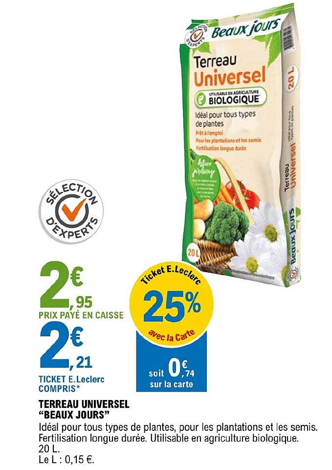 terreaux universel "beaux jours"