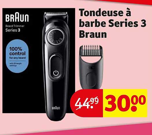 tondeuse à barbe series 3 braun