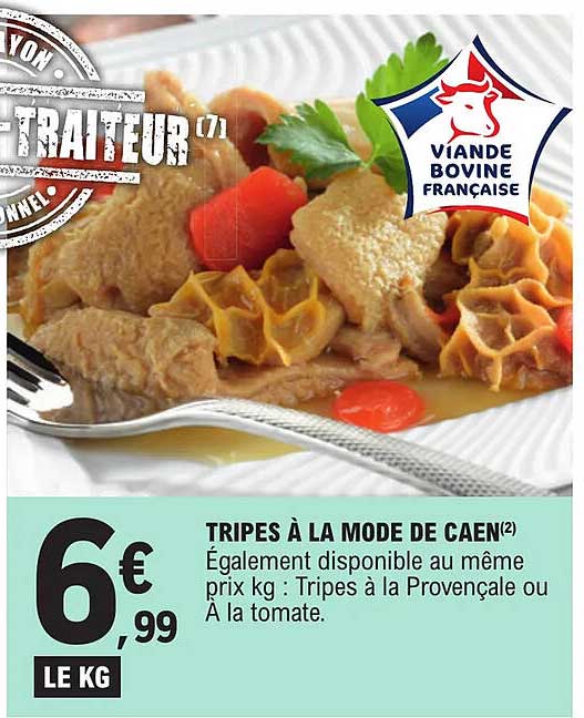 Tripes à La Mode De Caen