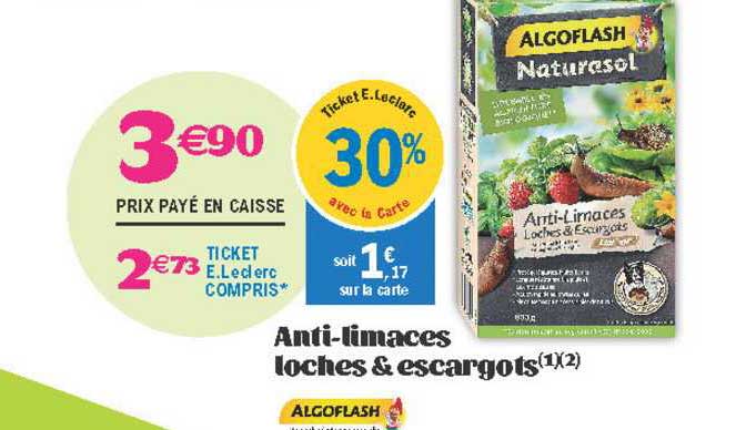 anti-limaces loches & escargots algoflash