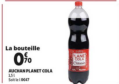 auchan planet cola