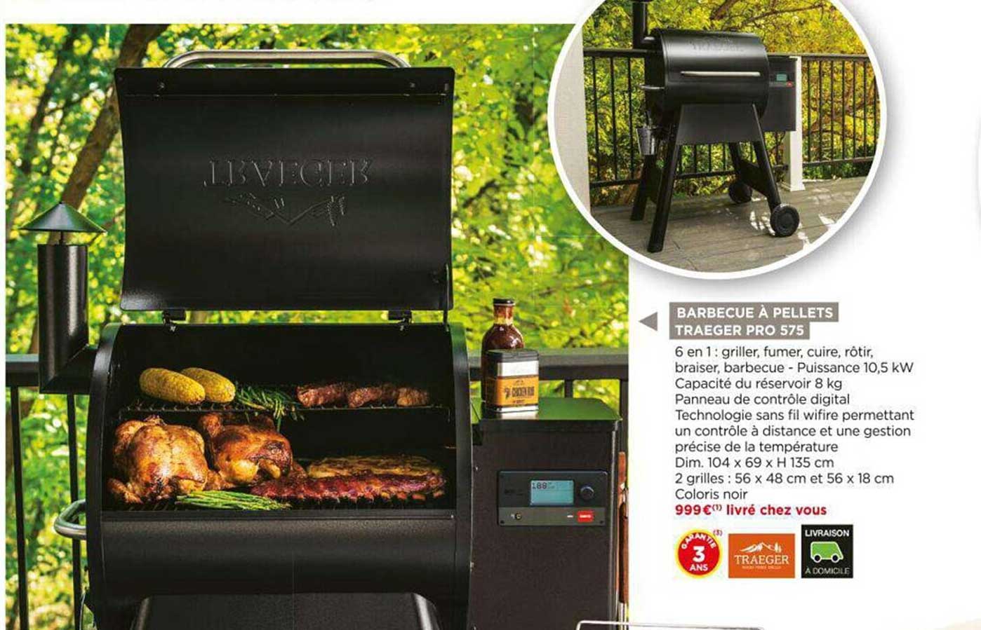 Barbecue à Pellets Traeger Pro 575