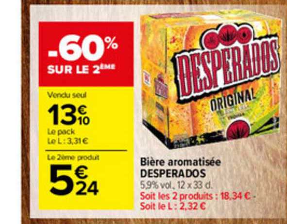 Bière Aromatisée Desperados