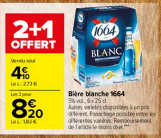 Bière Blanche 1664