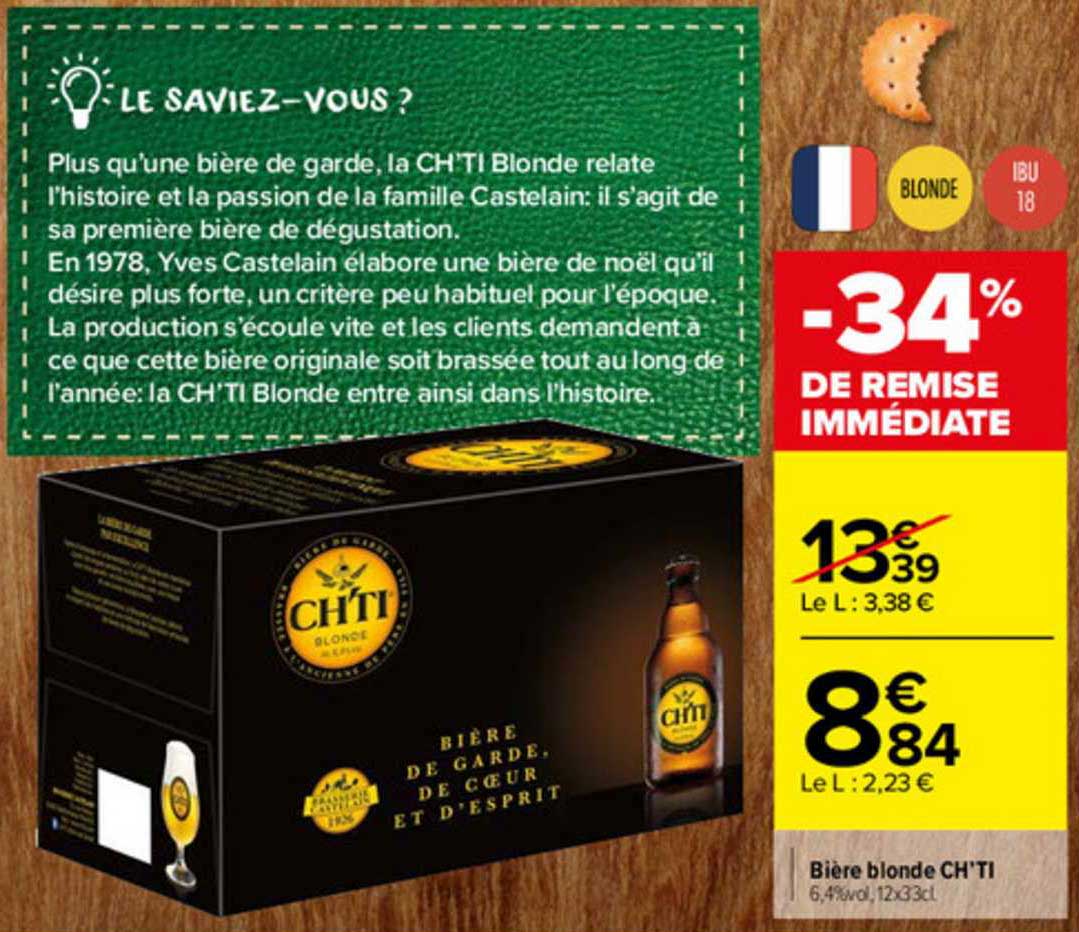 Bière Blonde Ch'ti