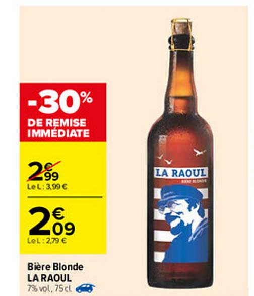 bière blonde la raoul