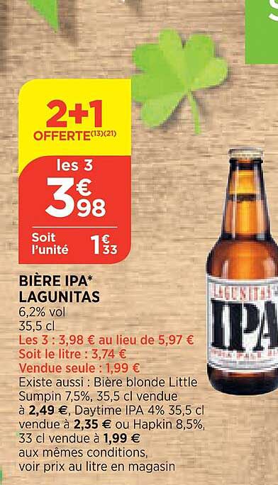 bière ipa langunitas