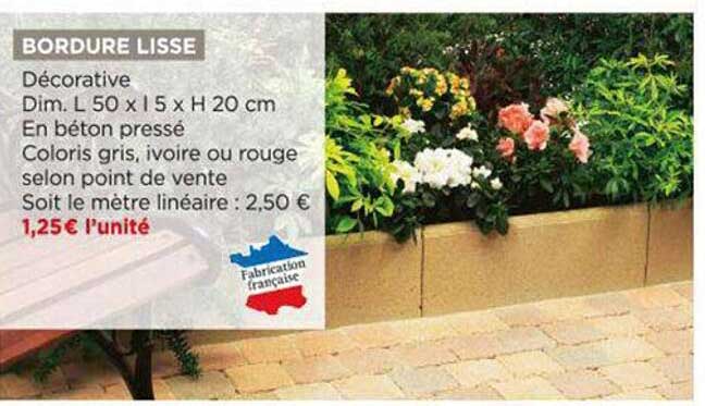 Bordure Lisse