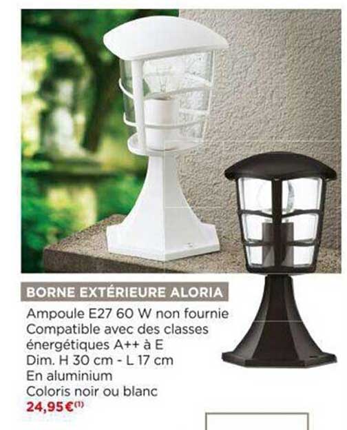 borne extérieur aloria