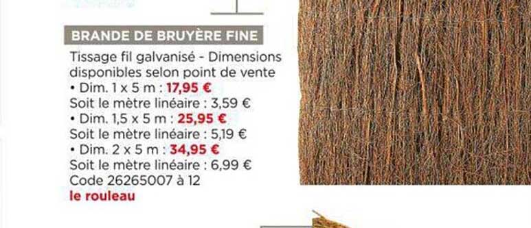 Brande De Bruyère Fine