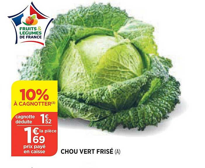 chou vert frisé