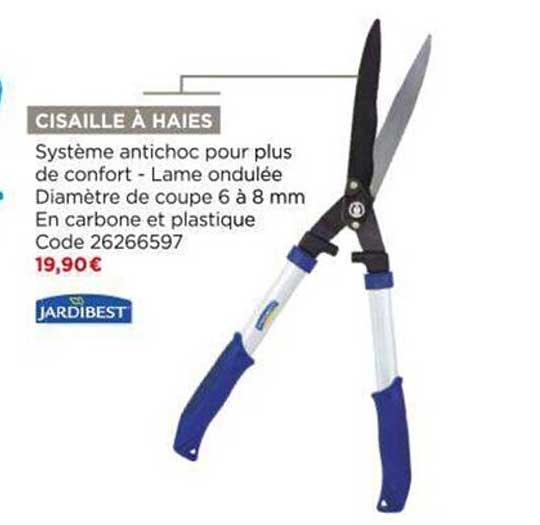 cisaille à haies jardibest