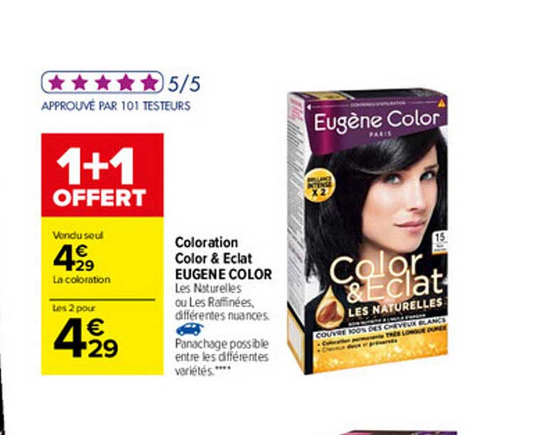 Coloration Color & éclat Eugène Color