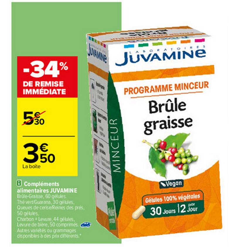 compléments alimentaires juvamine