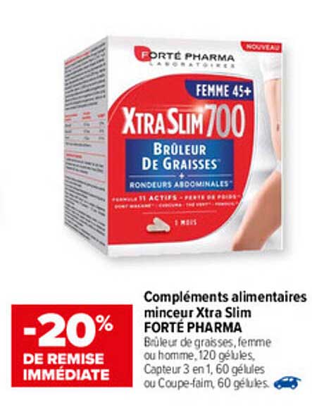 compléments alimentaires minceur xtra slim forté pharma