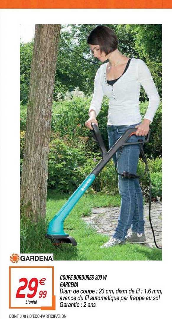 coupe bordures 300 w gardena