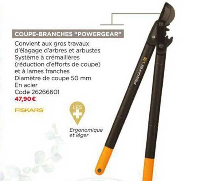 coupe-branches "powergear" fiskars