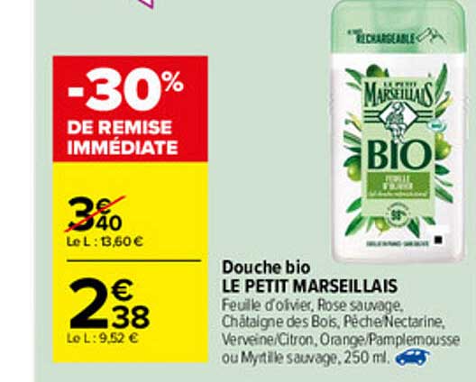 Douche Bio Le Petit Marseillais