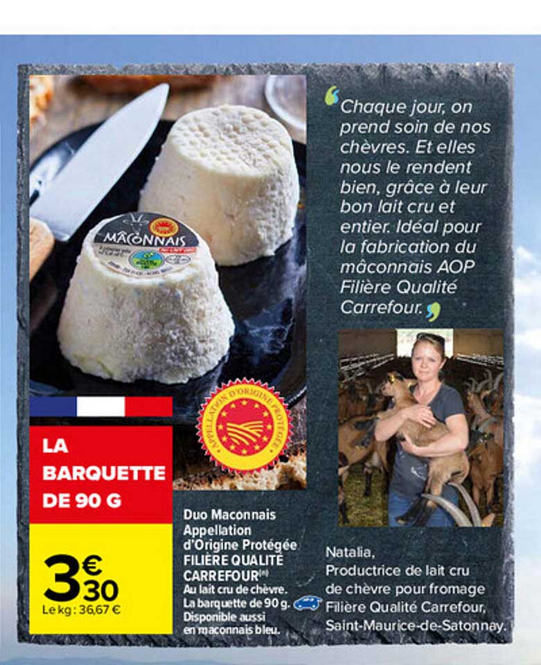 duo maconnais appellation d'origine protégée filière qualité carrefour