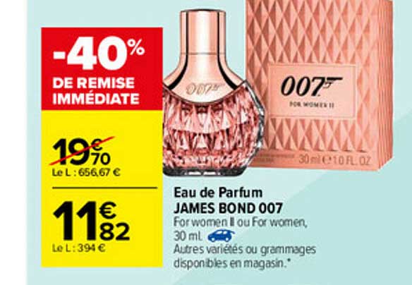 eau de parfum james bond 007