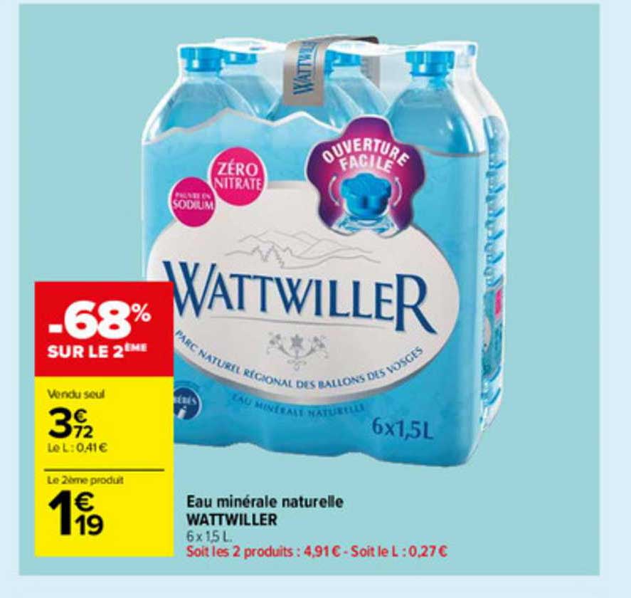 Eau Minérale Naturelle Wattwiller