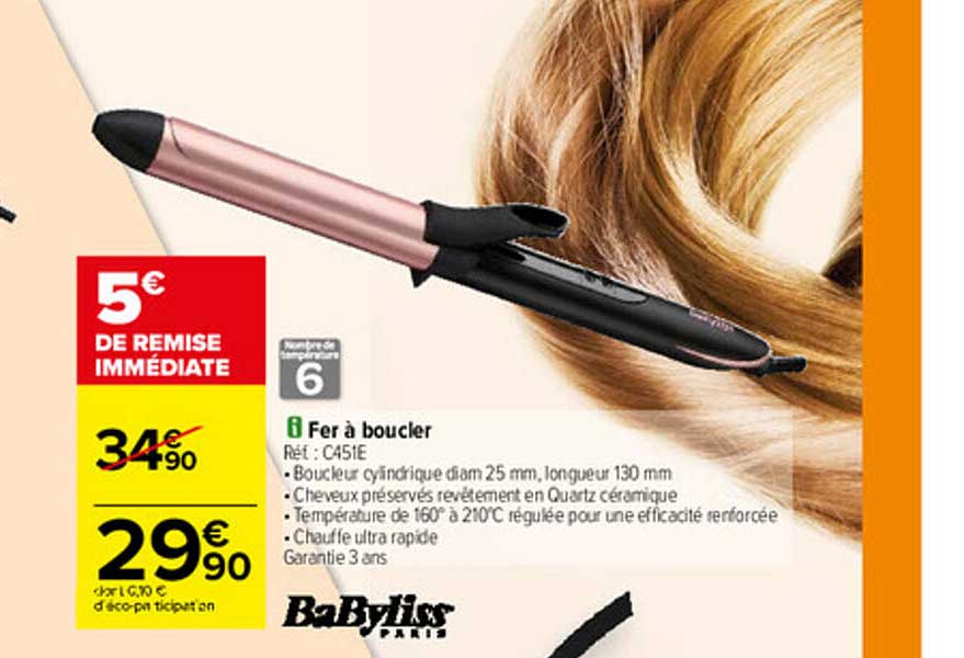 fer à boucler babyliss