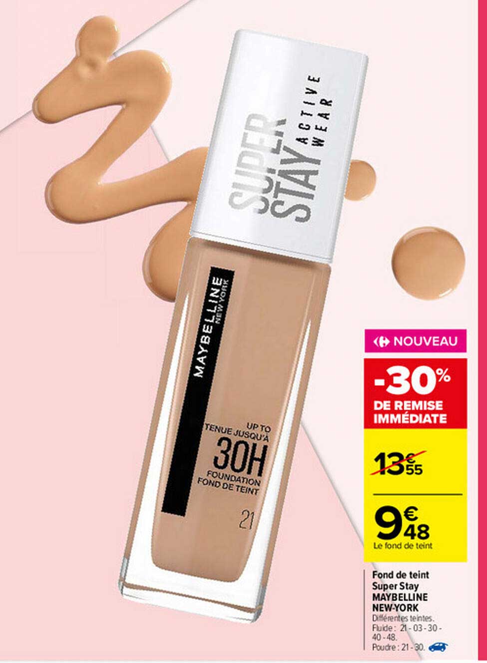fond de teint super stay maybelline new-york