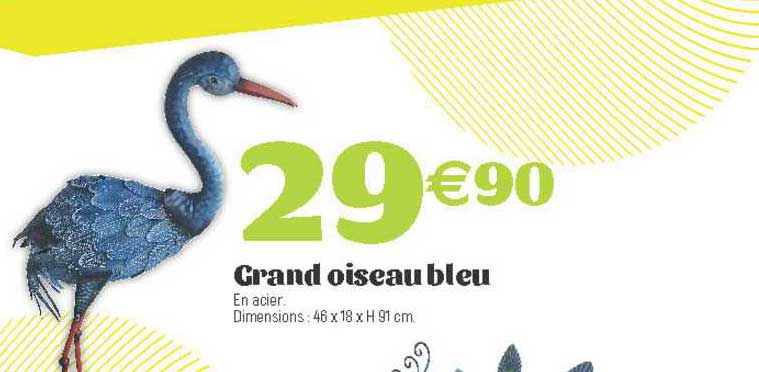 Grand Oiseau Bleu
