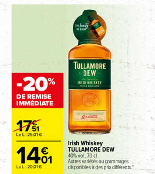 irish whiskey tullamore dew