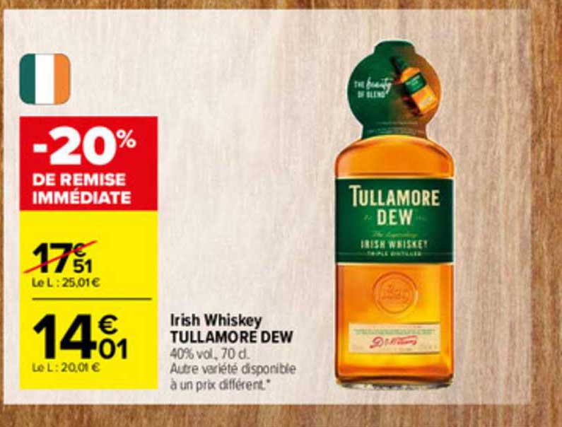 irish whiskey tullamore dew