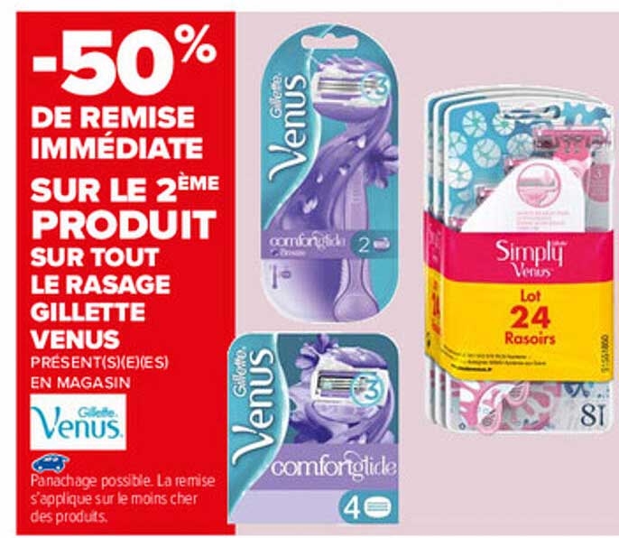 le rasage gillette venus