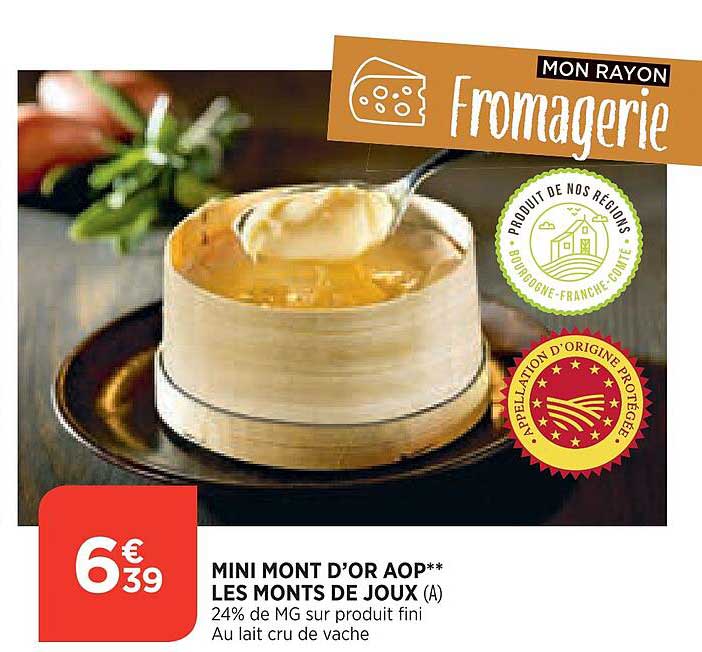 Mini Mont D'or Aop Les Monts De Joux