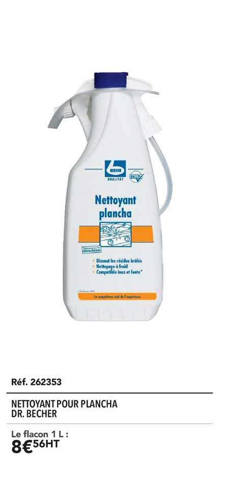 nettoyant pour plancha dr. becher