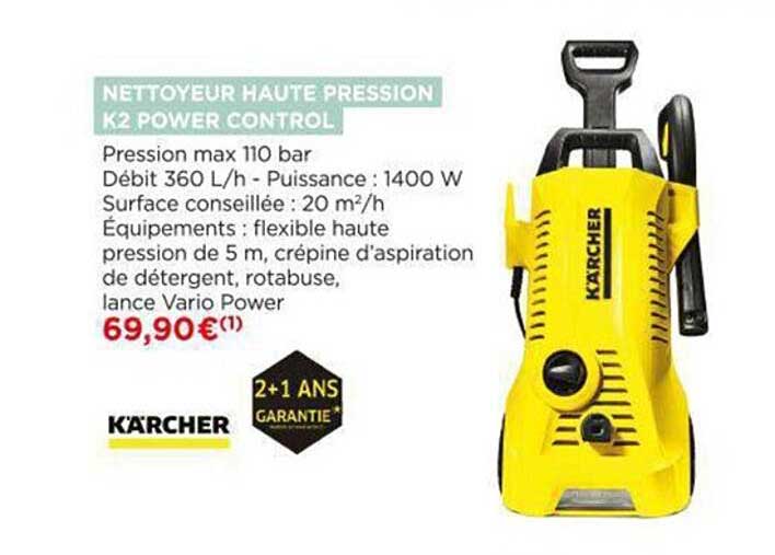 nettoyeur haute pression k2 power control kärcher
