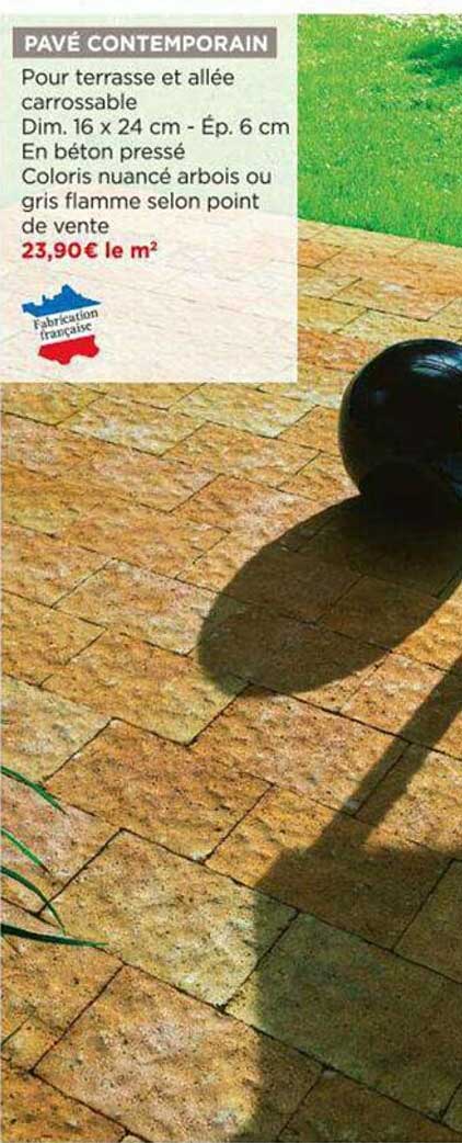 pavé contemporain