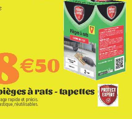 pièges à rats - tapettes protect expert
