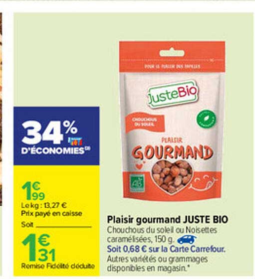 plaisir gourmand juste bio