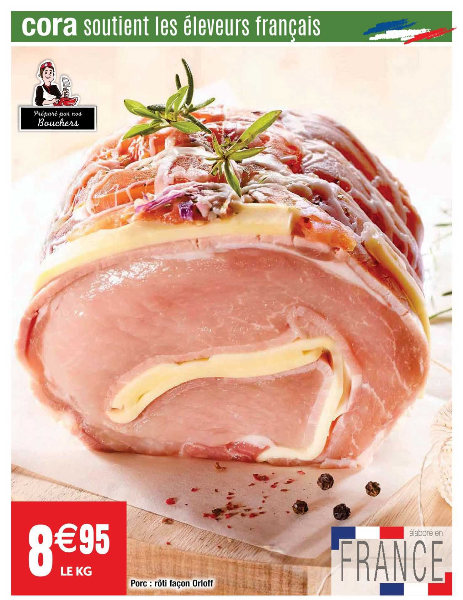 porc : rôti façon orloff