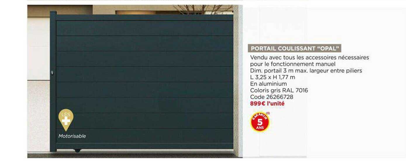 Portail Coulissant "opal"