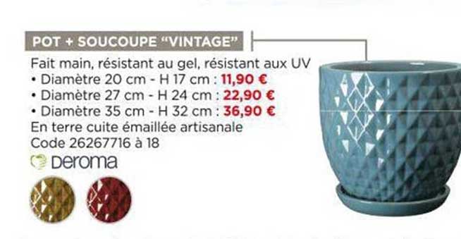 Pot + Soucope "vintage"