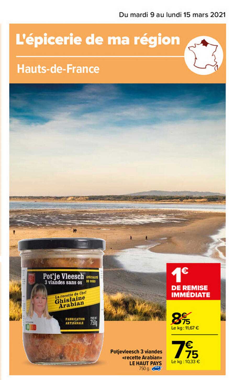 potje vleesch 3 viandes «recette arabian» le haut pays