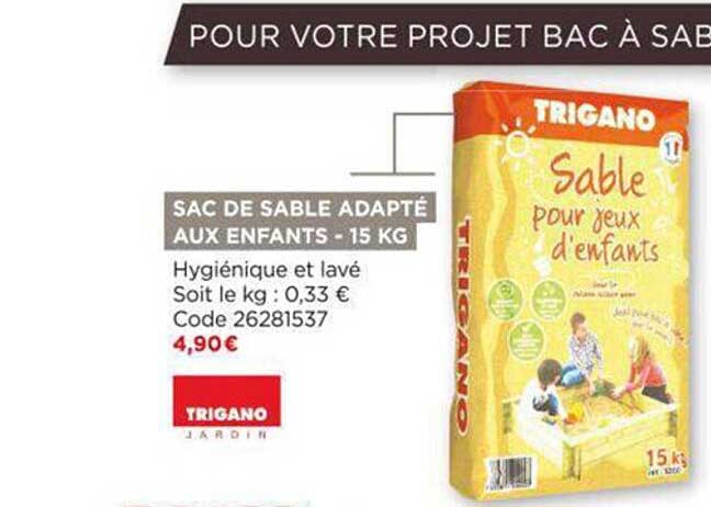 Sac De Sable Adapté Aux Enfants - 15 Kg Trigano