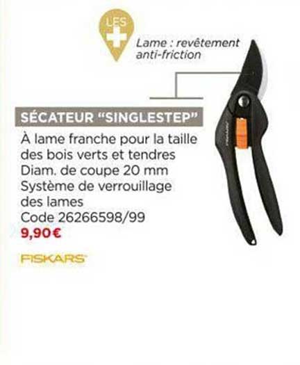 Sécateur "singlestep"