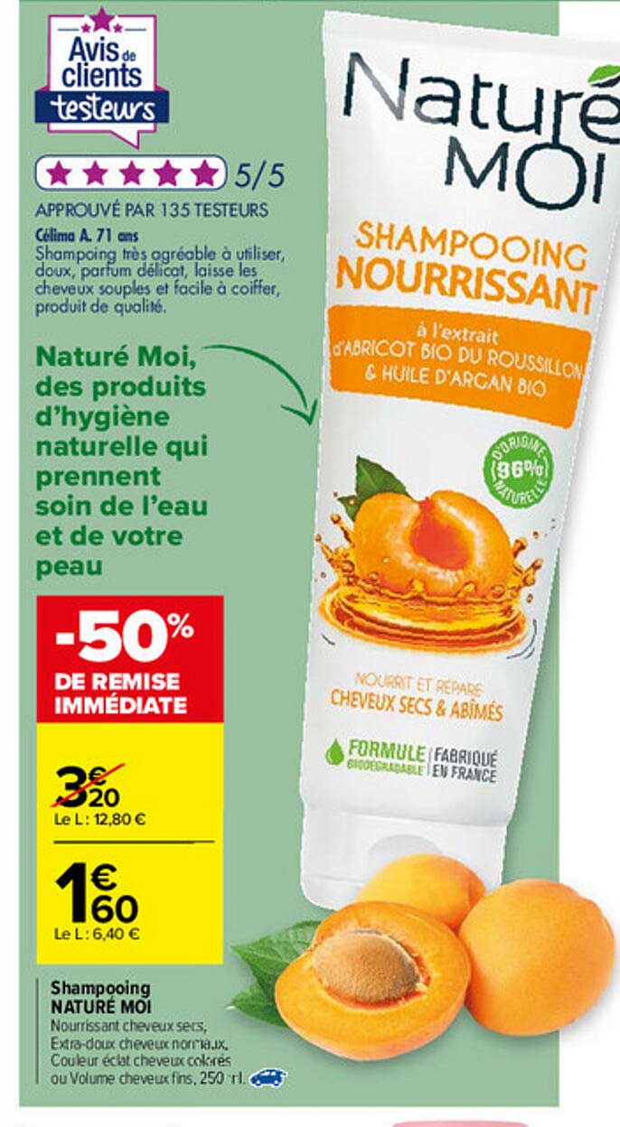 shampooing naturé moi