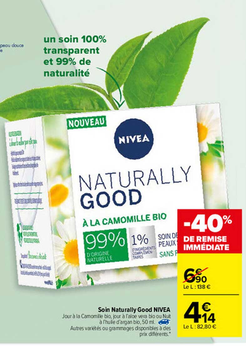 soin naturally good nivea