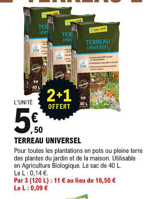 Terreau Universel
