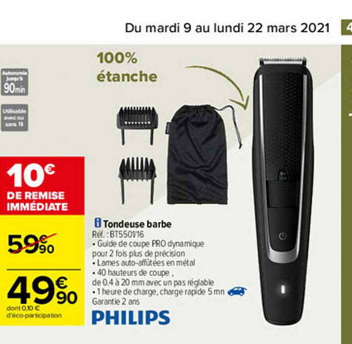 Tondeuse Barbe Philips