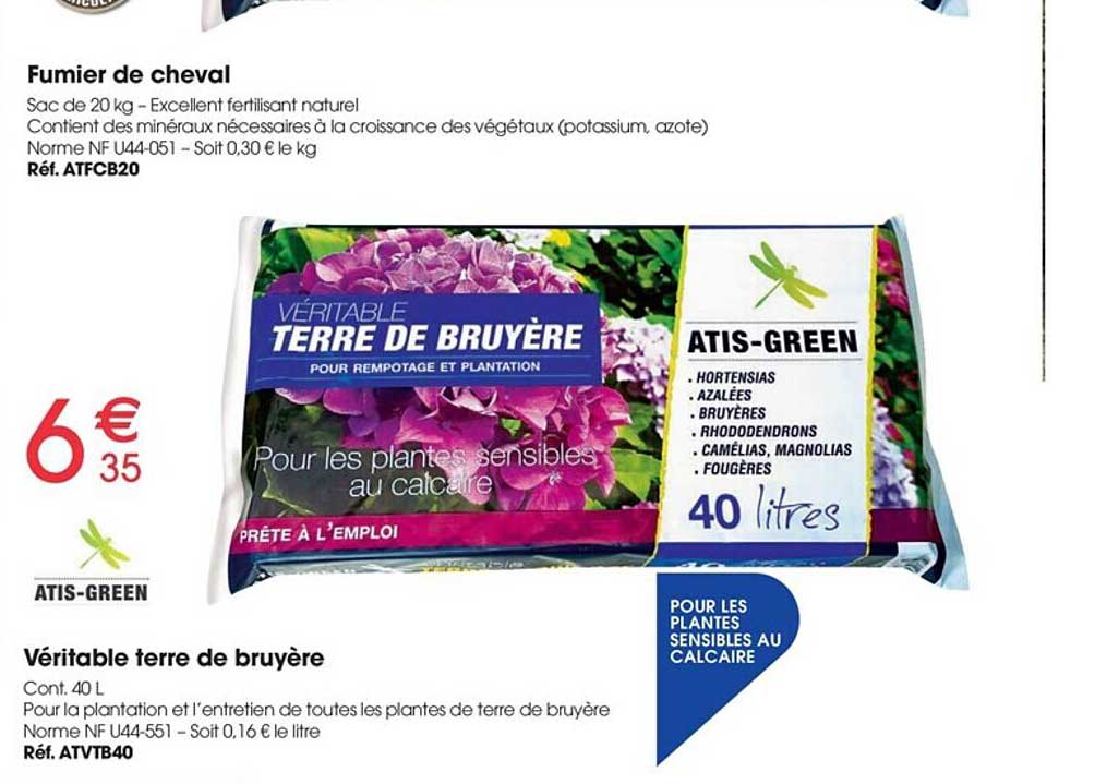 véritable terre de bruyère atis-green