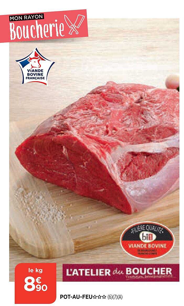 viande bovine : pot-au-feu l'atelier du boucher